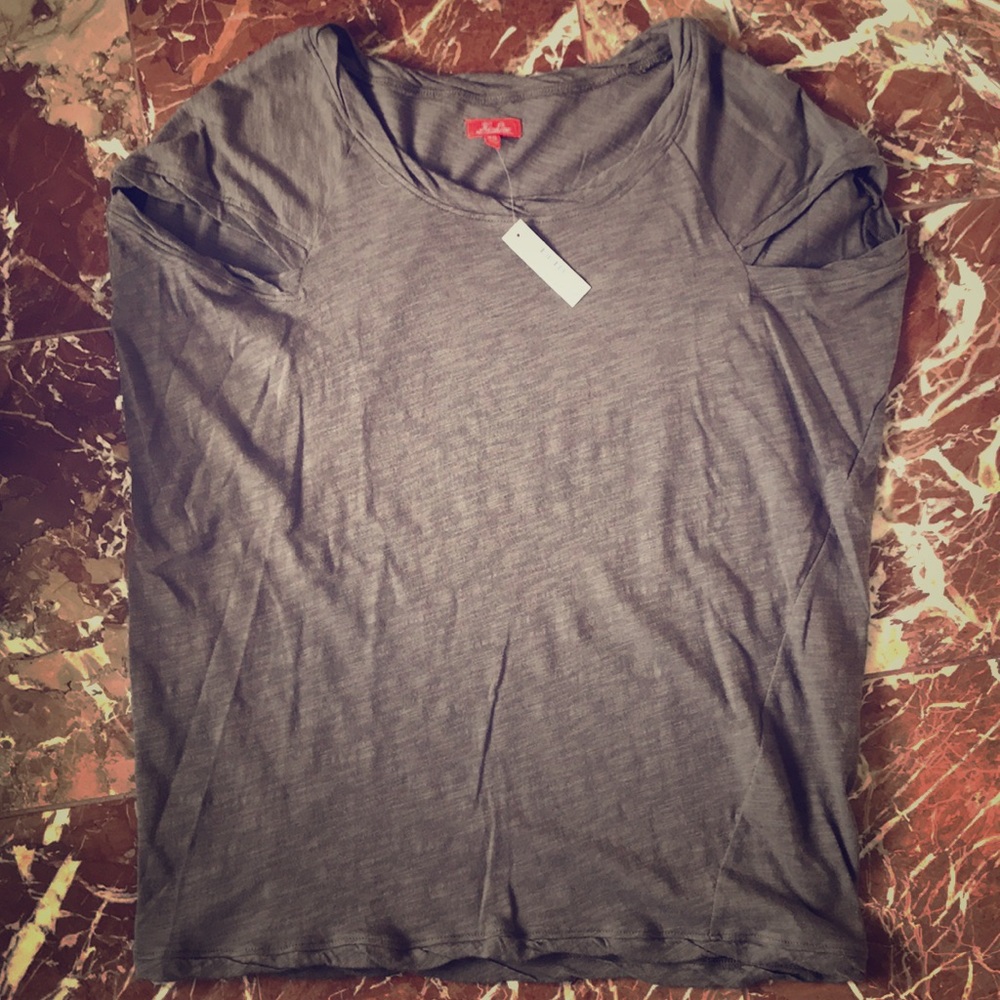 NWT Madewell Brown Tee Size XS